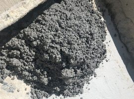 dry concrete بتن خشک