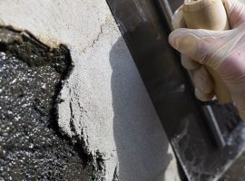 ملات آب‌ بند کریستالی