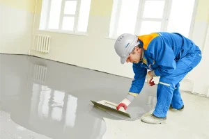 Self leveling flooring کفپوش خود تراز